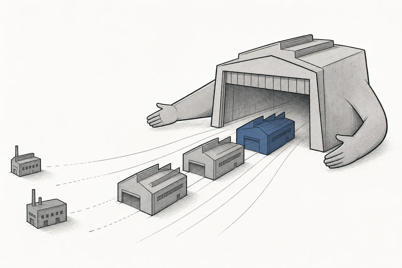 A major OEM pulling the structural supplier it once spun off back under its own wing again